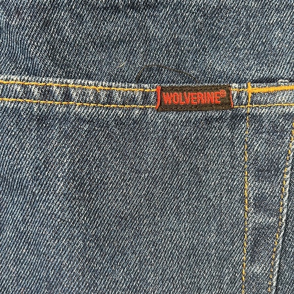 Wolverine Steelhead 5 pocket jean NWT 100% rigid cotton in dark wash size 46 - Picture 8 of 12
